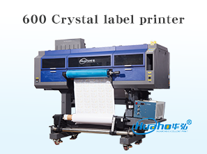 HH-600 Crystal label UV printer